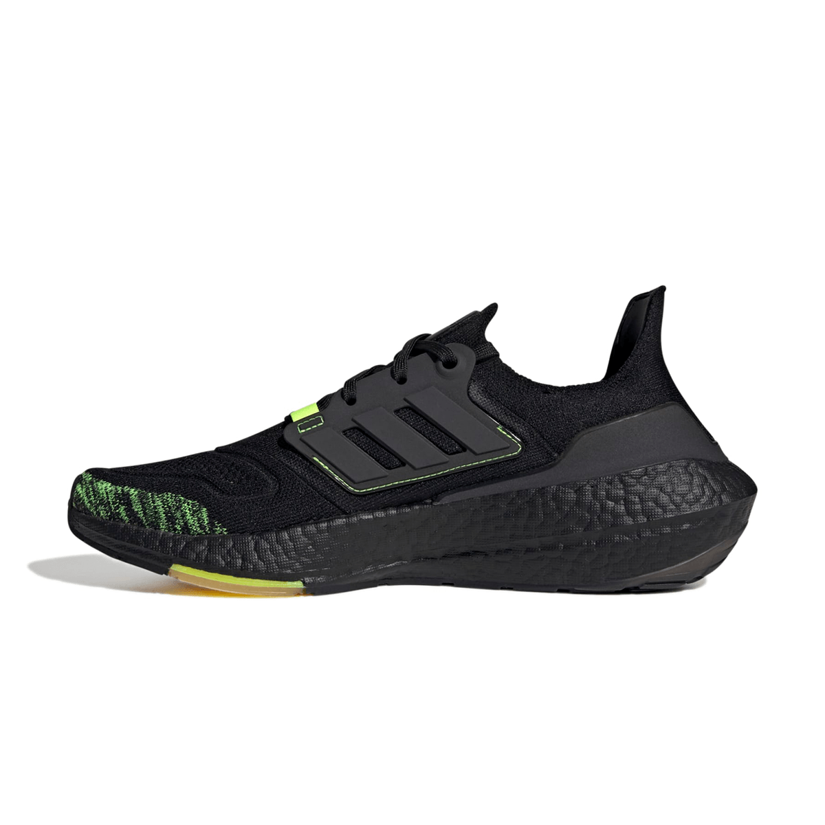 UltraBoost 22 'Black Solar Yellow'