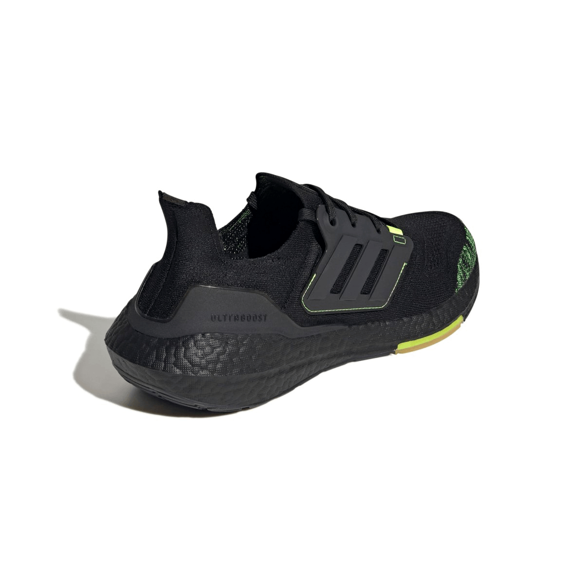 UltraBoost 22 'Black Solar Yellow'