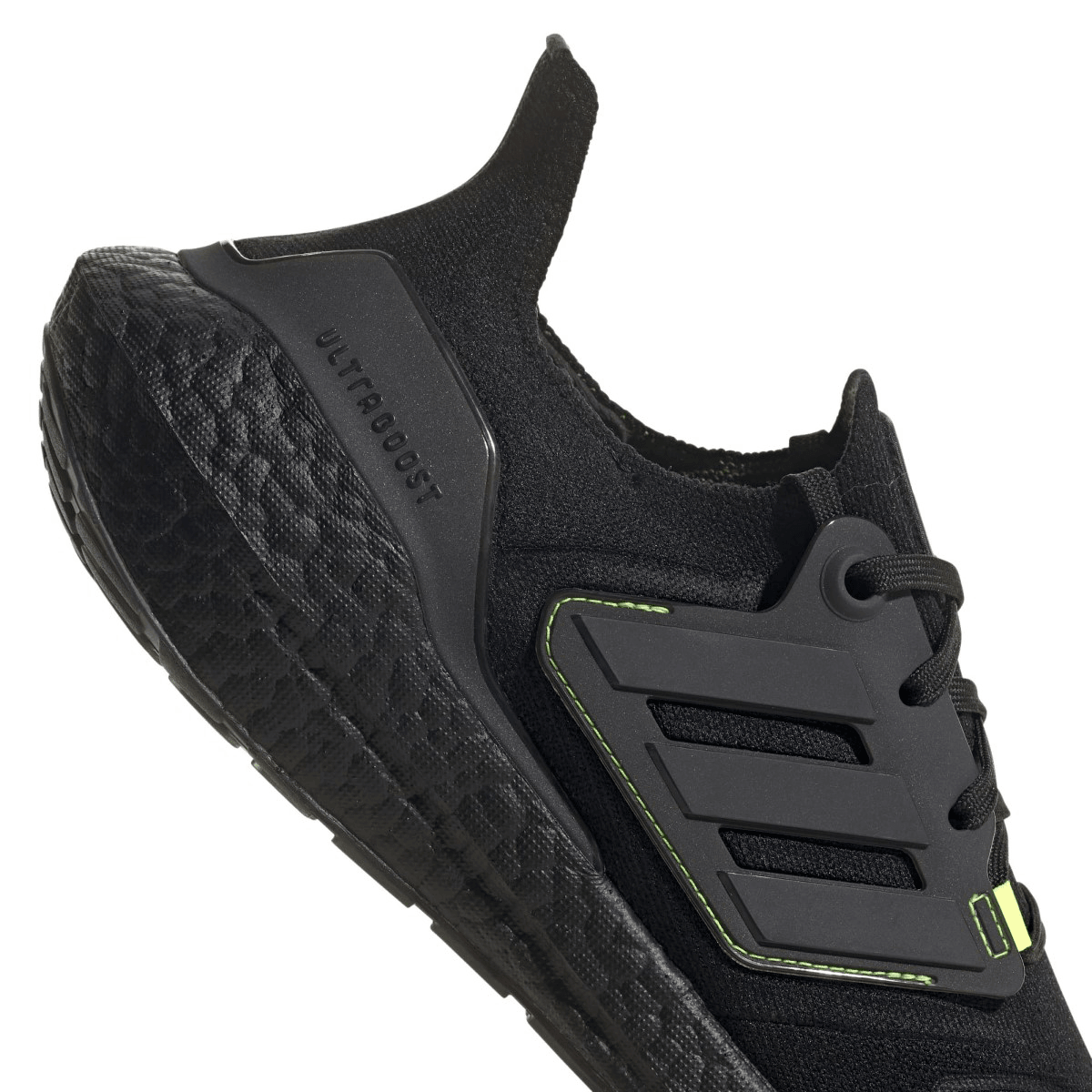 UltraBoost 22 'Black Solar Yellow'