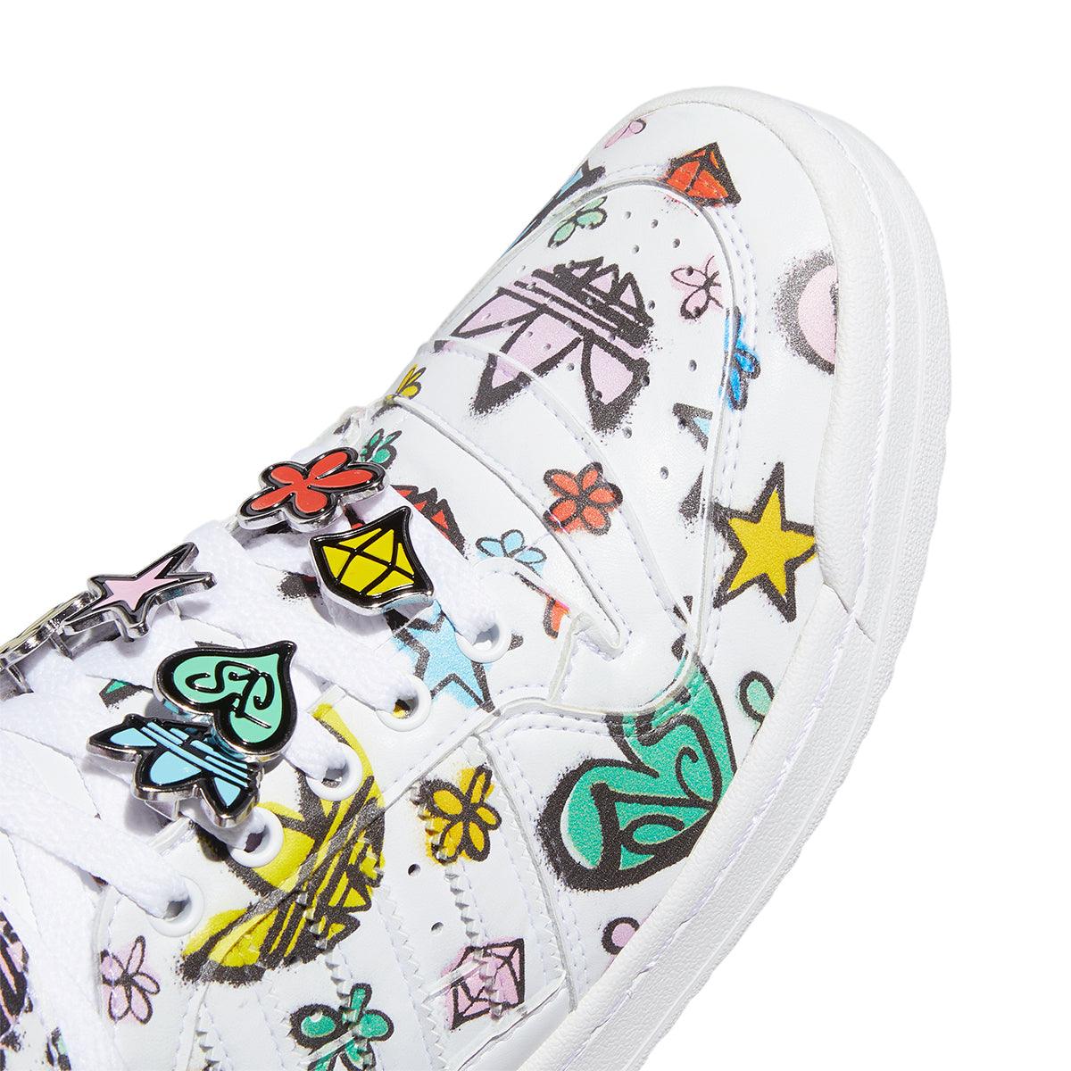 Jeremy Scott Graffitis Adidas Originals Forum 84 High and Low -