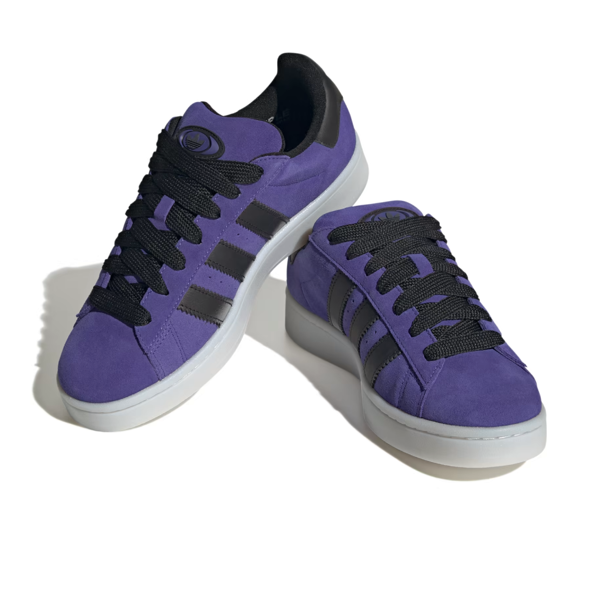 Proportions are getting bigger. People are getting bolder. Inspired by the current mindset, these shoes remix the iconic adidas Campus 80s style for a fresh look that fits today's style and culture. They've updated the proportions and colour palette to the leather upper. Classic 3-Stripes paired with Y2K branding create a new Campus identity for you to define.