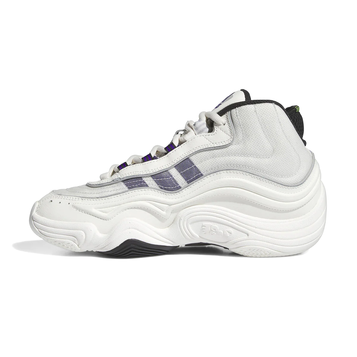 Bring back '90s nostalgia with these adidas Crazy 98 shoes. Moulded layers of leather, mesh and synthetics come together in an eye-catching upper with a wavy pattern reminiscent of B-ball shoes of the era. Wherever you're headed, the Crazy 98 unleashes your inner rebel.