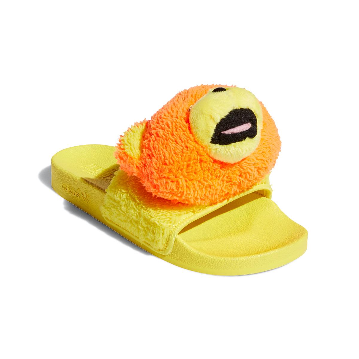 '+ Jeremy Scott Adilette Teddy 'Solar Orange'