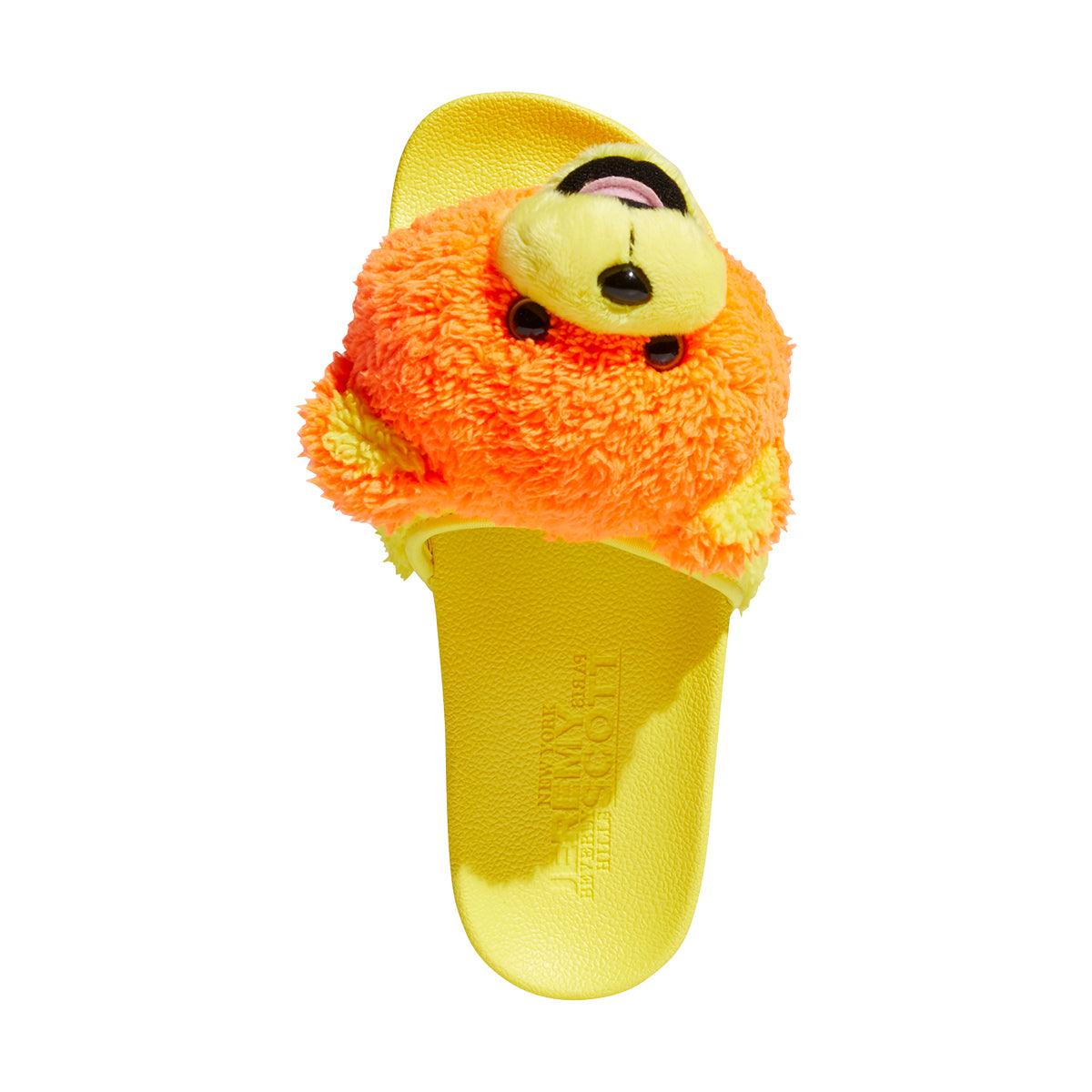 '+ Jeremy Scott Adilette Teddy 'Solar Orange'