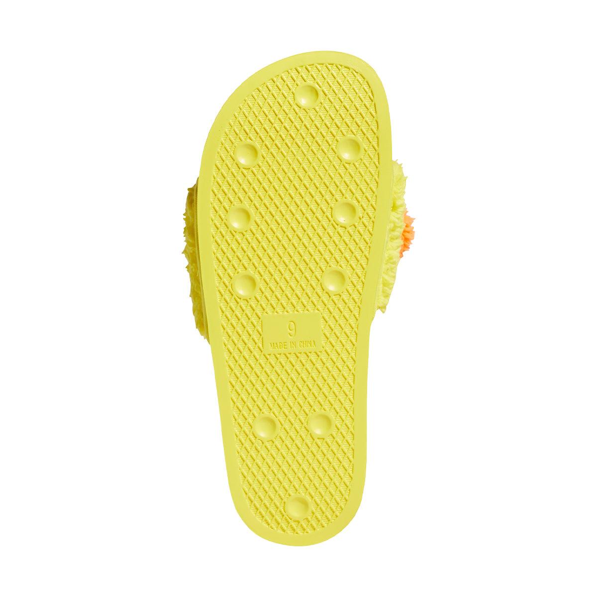 '+ Jeremy Scott Adilette Teddy 'Solar Orange'