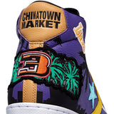 + Chinatown Market x NBA x Jeff Hamilton Pro Leather Hi 'Lakers Championship Jacket'