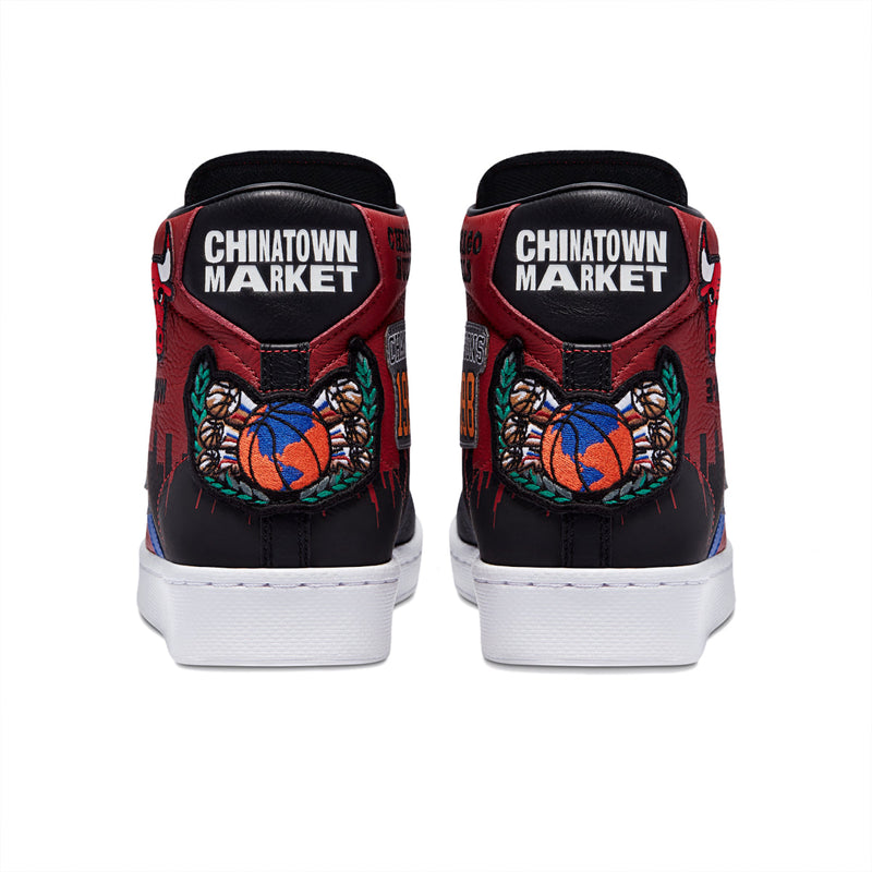 + Chinatown Market x NBA x Jeff Hamilton Pro Leather Hi 'Chicago Bulls Championship Jacket'