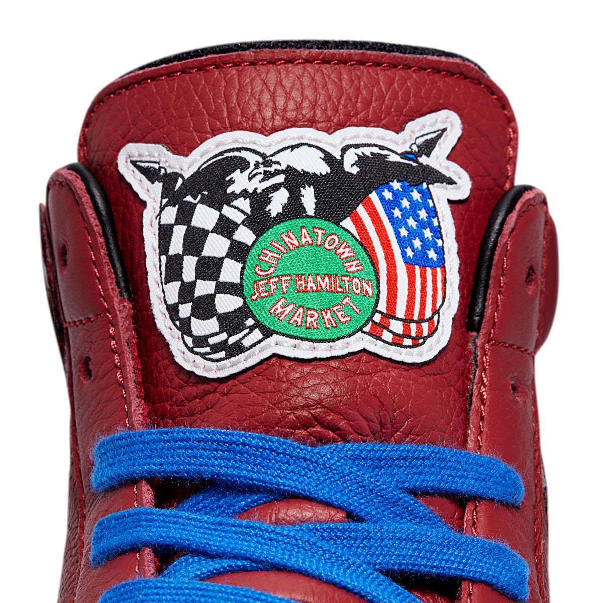 + Chinatown Market x NBA x Jeff Hamilton Pro Leather Hi 'Chicago Bulls Championship Jacket'