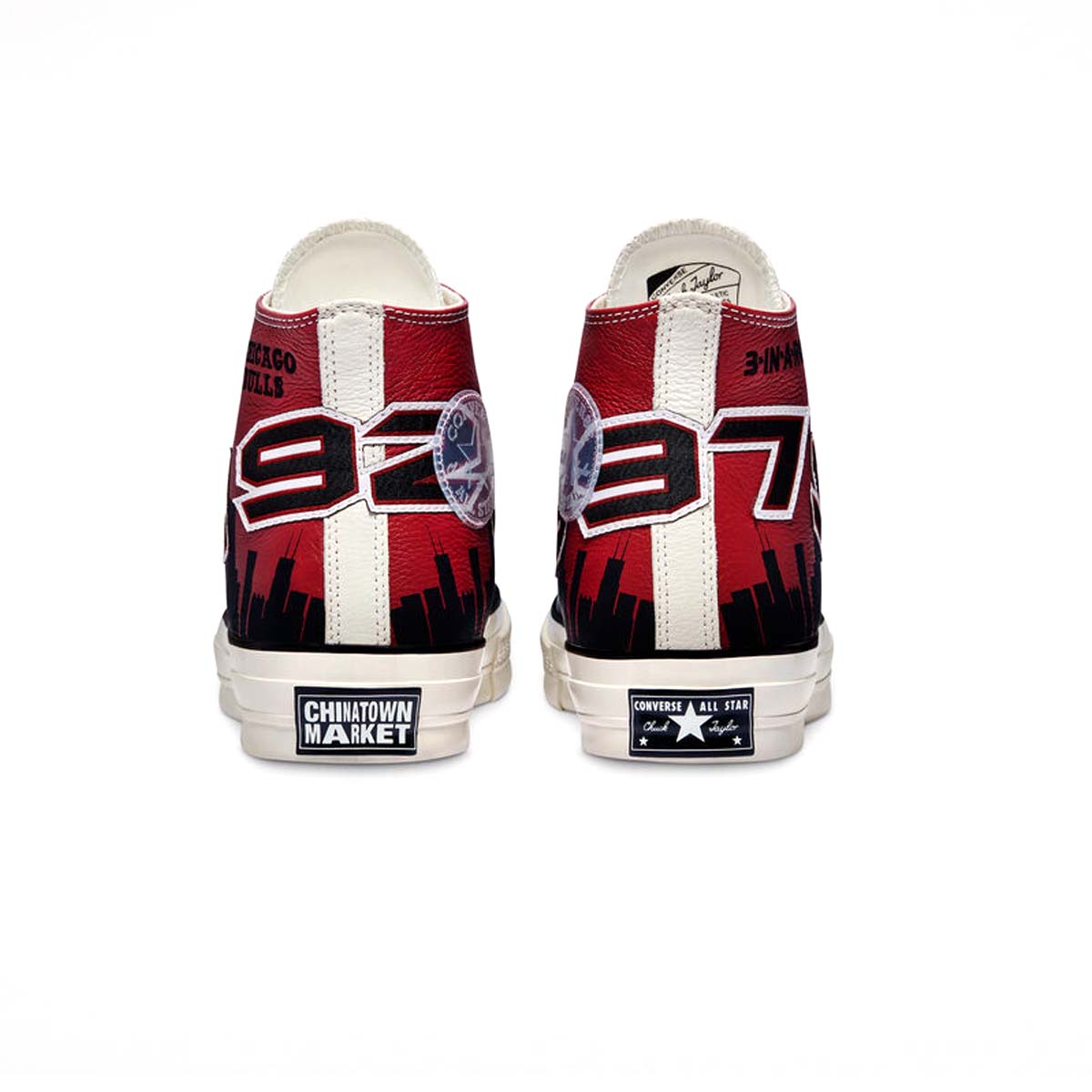 + Chinatown Market x NBA x Jeff Hamilton Chuck 70 'Bulls Championship Jacket'