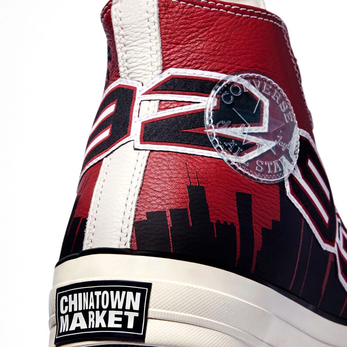 + Chinatown Market x NBA x Jeff Hamilton Chuck 70 'Bulls Championship Jacket'