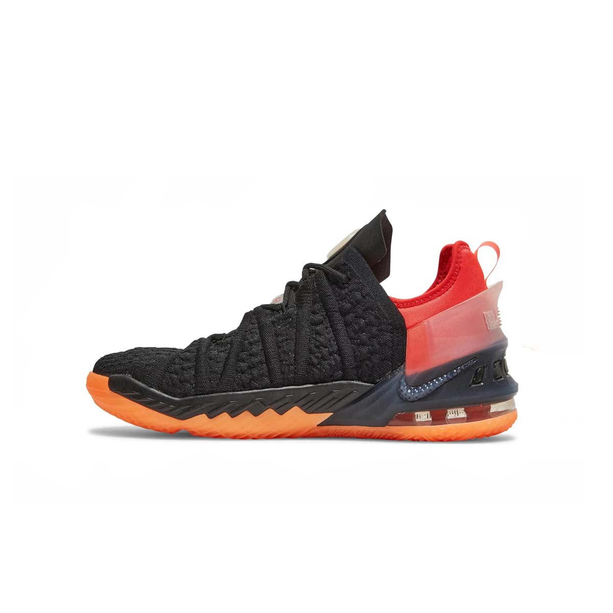 Lebron 18 black and orange on sale