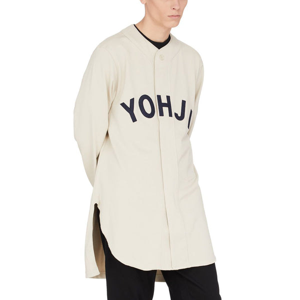 Y3 hot sale baseball shirt