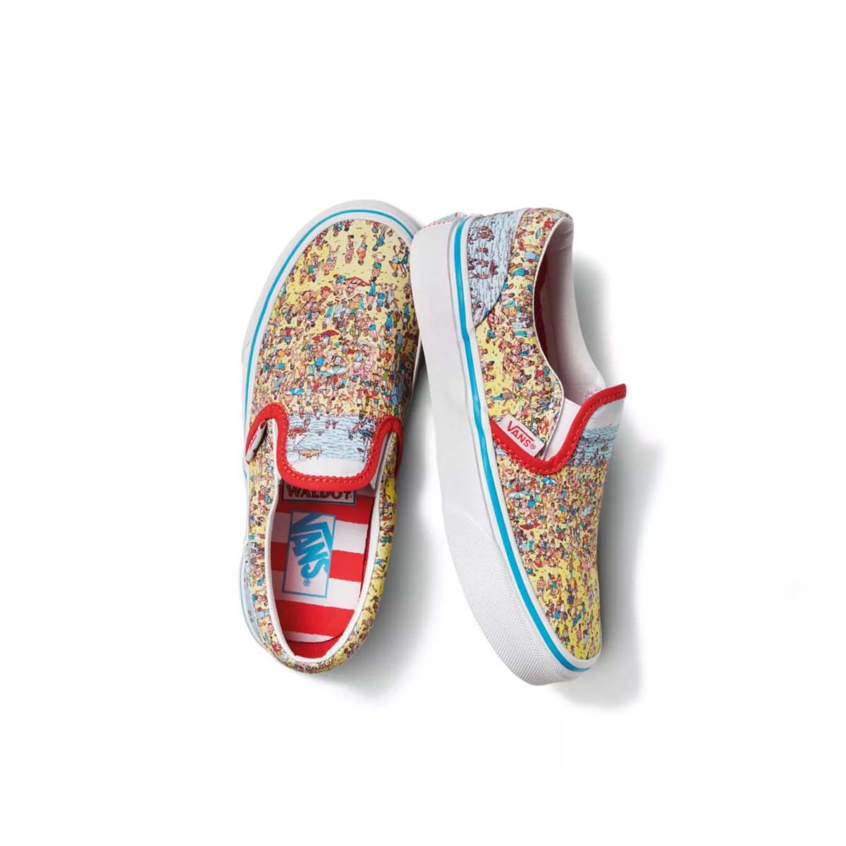 + Where's Waldo? Kids Classic Slip On